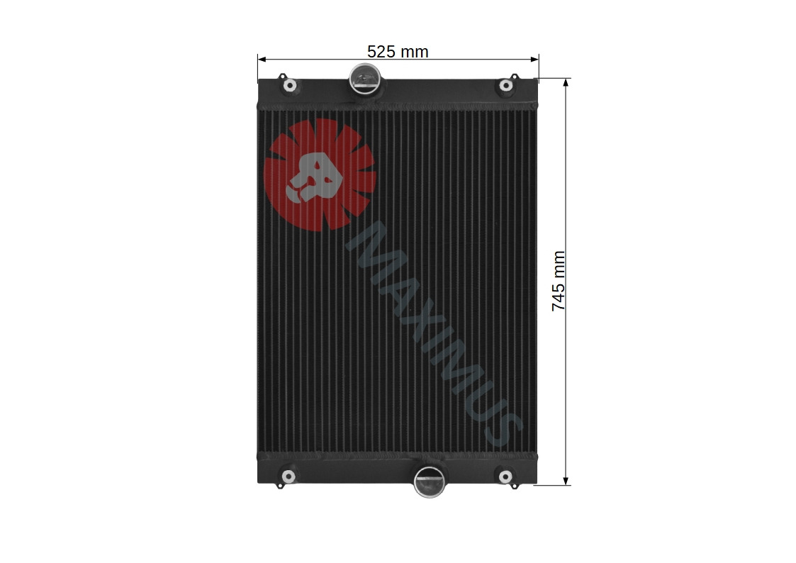 CASE NEW HOLLAND MAGNUM 235 250 260 280 290 310 315 340 370 D150C D180C - Radiator for Farm tractor: picture 3 CASE NEW HOLLAND MAGNUM 235 250 260 280 290 310 315 340 370 D150C D180C - Radiator for Farm tractor: picture 3