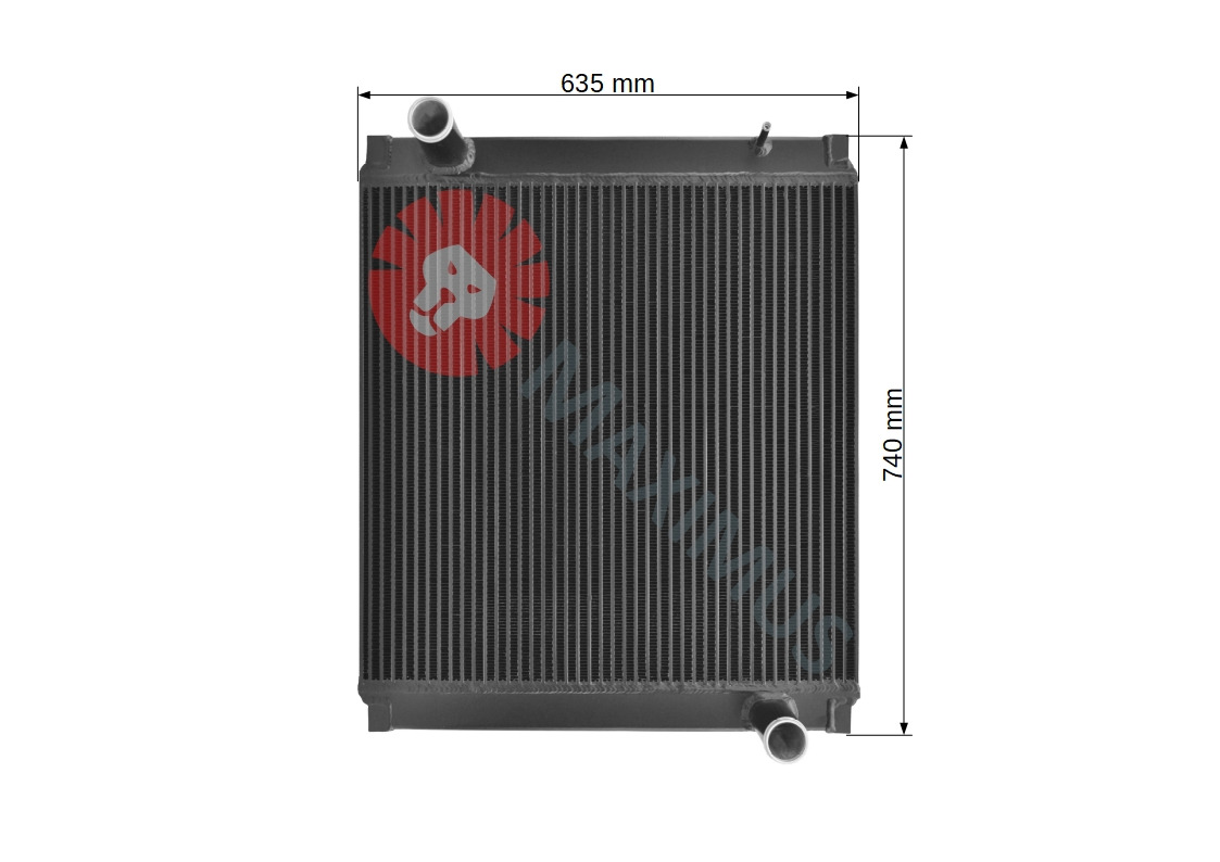 CLAAS AXION 840-810 CMATIC , 850-810 HEXASHIFT , 850-820 HEXASHIFT - Radiator for Farm tractor: picture 2 CLAAS AXION 840-810 CMATIC , 850-810 HEXASHIFT , 850-820 HEXASHIFT - Radiator for Farm tractor: picture 2