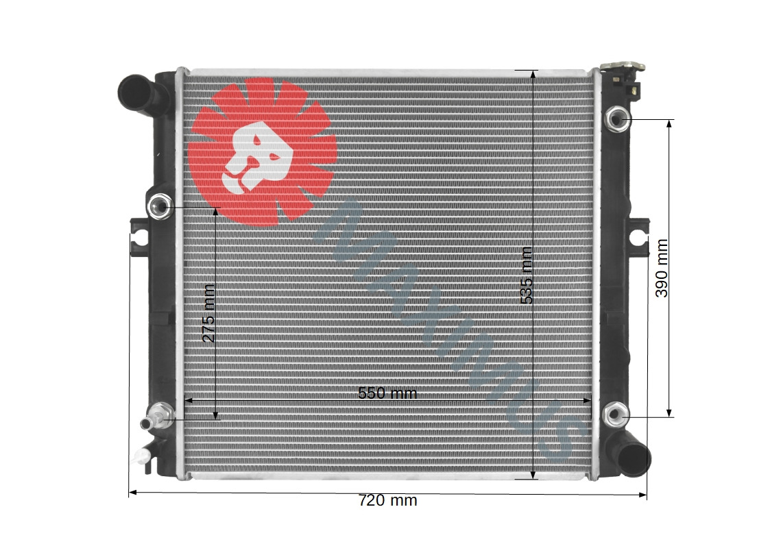KOMATSU FORKLIFT - Radiator for Forklift: picture 3 KOMATSU FORKLIFT - Radiator for Forklift: picture 3