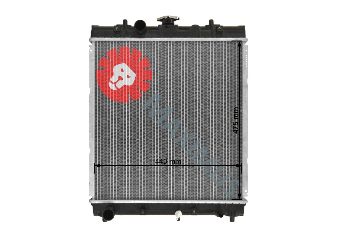 KUBOTA MX5100 , MX4700 , MC5000 - Radiator for Farm tractor: picture 2 KUBOTA MX5100 , MX4700 , MC5000 - Radiator for Farm tractor: picture 2
