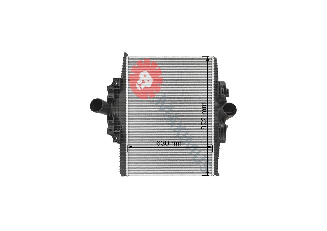 MERCEDES-BENZ AXOR - Intercooler for Truck: picture 2 MERCEDES-BENZ AXOR - Intercooler for Truck: picture 2