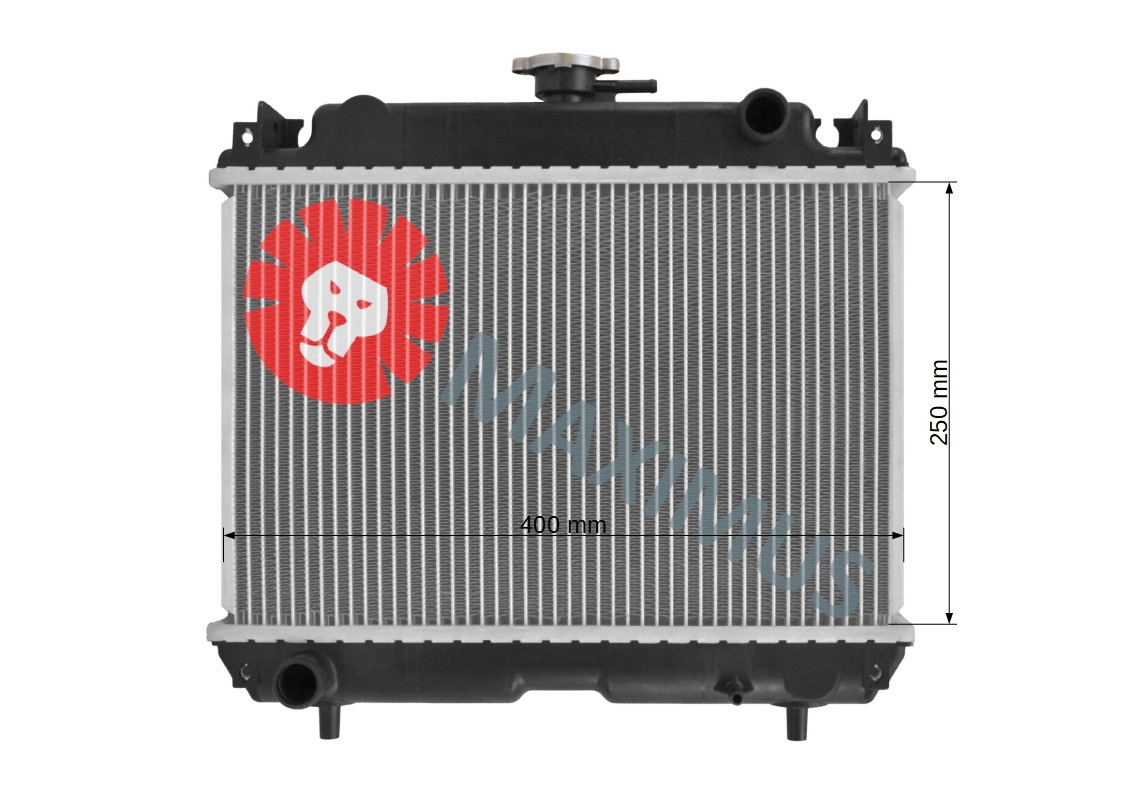 YANMAR MT136 MT146 MT156 - Radiator for Compact tractor: picture 3 YANMAR MT136 MT146 MT156 - Radiator for Compact tractor: picture 3