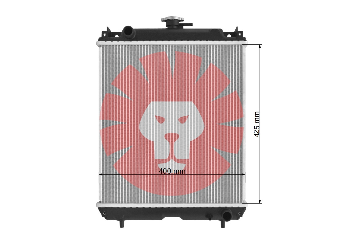 YANMAR US32/36 - Radiator for Farm tractor: picture 3 YANMAR US32/36 - Radiator for Farm tractor: picture 3