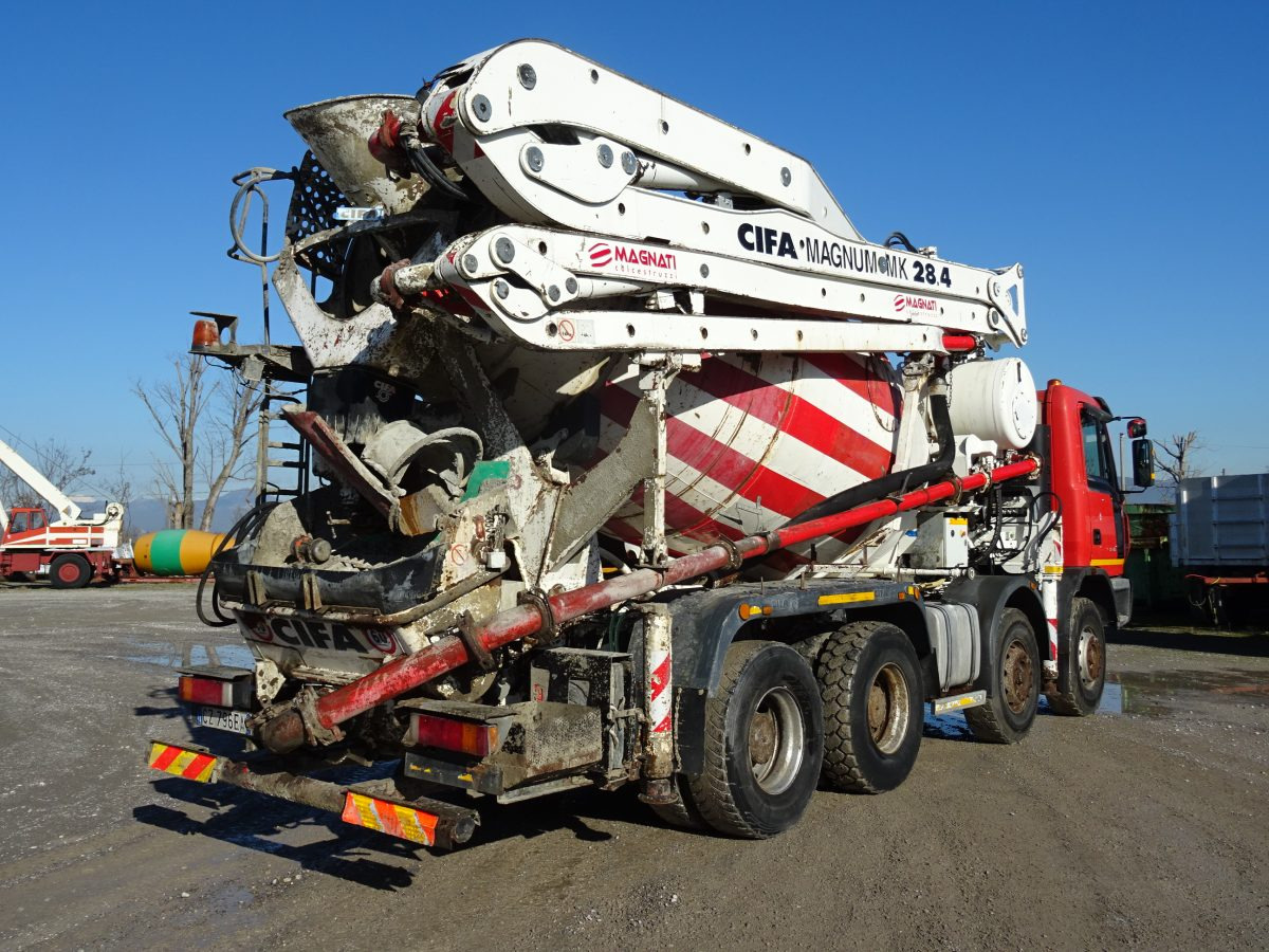 Mixer pump truck ASTRA HD8 8445 CIFA MK28.4: picture 7