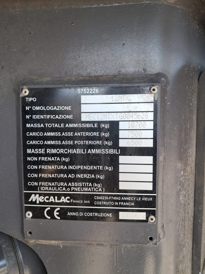 Wheel excavator MECALAC 12MTX: picture 16