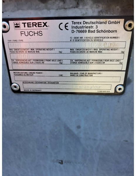 Waste/ Industry handler for transportation of garbage Fuchs MHL350E + Polyp: picture 19 Waste/ Industry handler for transportation of garbage Fuchs MHL350E + Polyp: picture 19