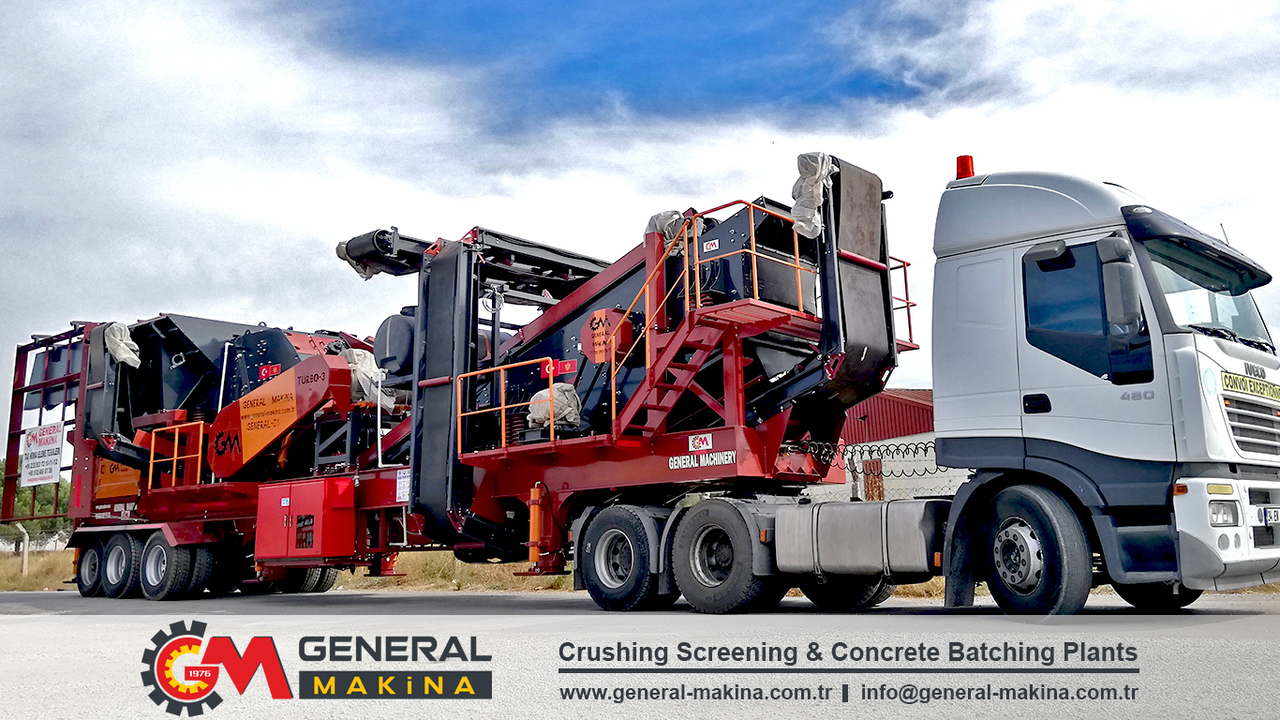 New Mobile crusher GENERAL MAKİNA Mobile Crushers For Sale: picture 8