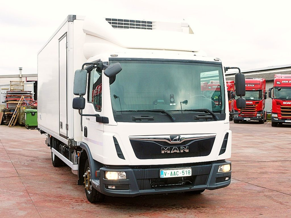 MAN 12.190 TGL KUHLKOFFER THERMOKING V800 MT LUFT AC - Refrigerator truck: picture 1 MAN 12.190 TGL KUHLKOFFER THERMOKING V800 MT LUFT AC - Refrigerator truck: picture 1