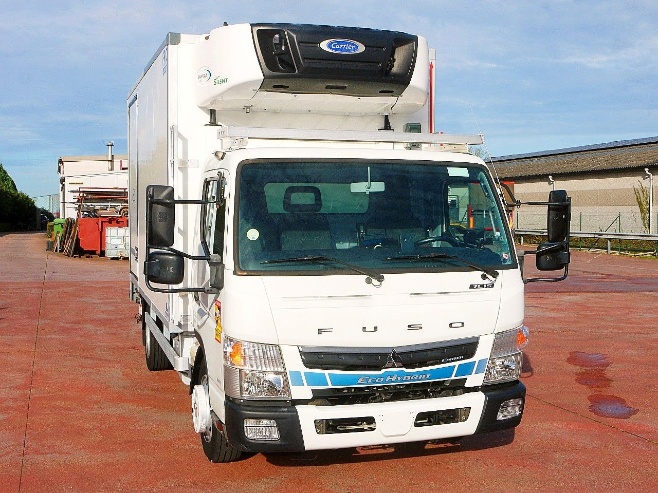 Mitsubishi FUSO HYBRIDE KUHLKOFFER CARRIER SUPRA 550 78tkm - Refrigerated van: picture 1 Mitsubishi FUSO HYBRIDE KUHLKOFFER CARRIER SUPRA 550 78tkm - Refrigerated van: picture 1