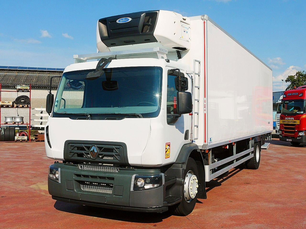 Renault D19.280 KUHLKOFFER CARRIER SUPRA 1150 MT - Refrigerator truck: picture 5 Renault D19.280 KUHLKOFFER CARRIER SUPRA 1150 MT - Refrigerator truck: picture 5