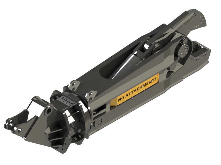 HYDRAULIC SCRAP SHEARS - NG ATTACHMENTS - Hydraulic hammer for Excavator: picture 2 HYDRAULIC SCRAP SHEARS - NG ATTACHMENTS - Hydraulic hammer for Excavator: picture 2