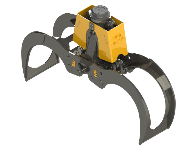 KOMATSU LOG GRAPPLE / TIMBER GRAPPLE - Grapple for Excavator: picture 1 KOMATSU LOG GRAPPLE / TIMBER GRAPPLE - Grapple for Excavator: picture 1