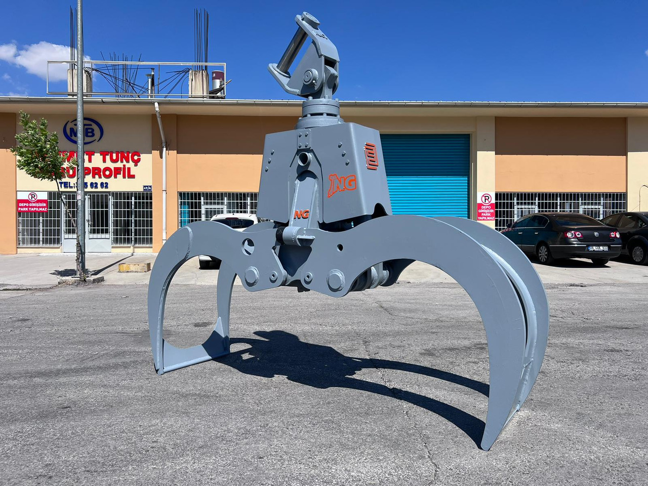 NG TIMBER GRAPPLE - FUCHS,SENNEBOGEN,LIEBHERR,MANTSINEN - Clamp for Excavator: picture 5 NG TIMBER GRAPPLE - FUCHS,SENNEBOGEN,LIEBHERR,MANTSINEN - Clamp for Excavator: picture 5