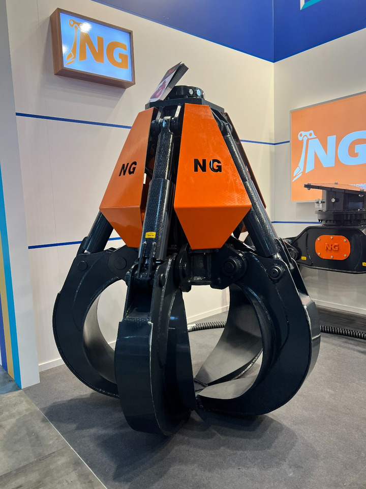 ORANGE PEEL SCRAP GRAPPLE / POLYP GRABS - NG ATTACHMENTS - Grapple for Excavator: picture 1 ORANGE PEEL SCRAP GRAPPLE / POLYP GRABS - NG ATTACHMENTS - Grapple for Excavator: picture 1