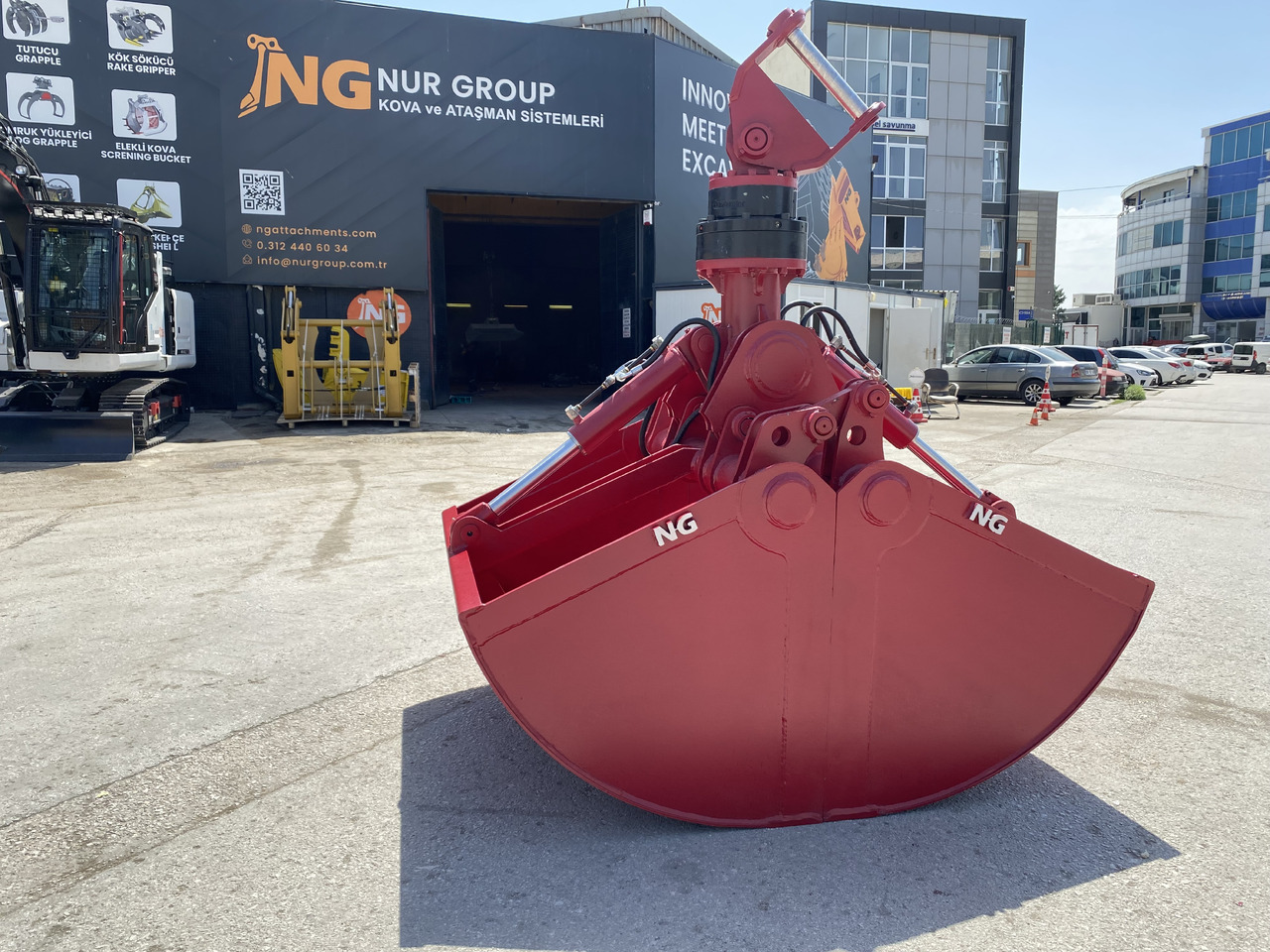 SENNEBOGEN CLAMSHELL BUCKET - Grapple for Excavator: picture 3 SENNEBOGEN CLAMSHELL BUCKET - Grapple for Excavator: picture 3