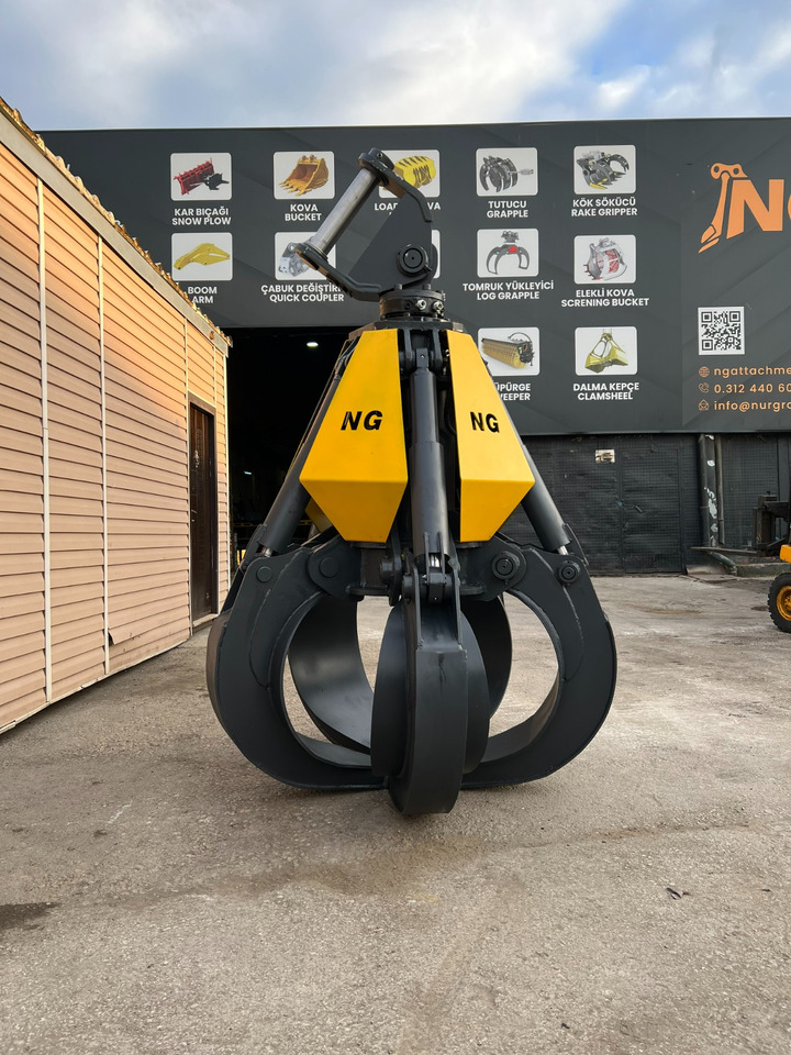 SENNEBOGEN SCRAP POLYP GRAPPLE - Grapple for Excavator: picture 2 SENNEBOGEN SCRAP POLYP GRAPPLE - Grapple for Excavator: picture 2