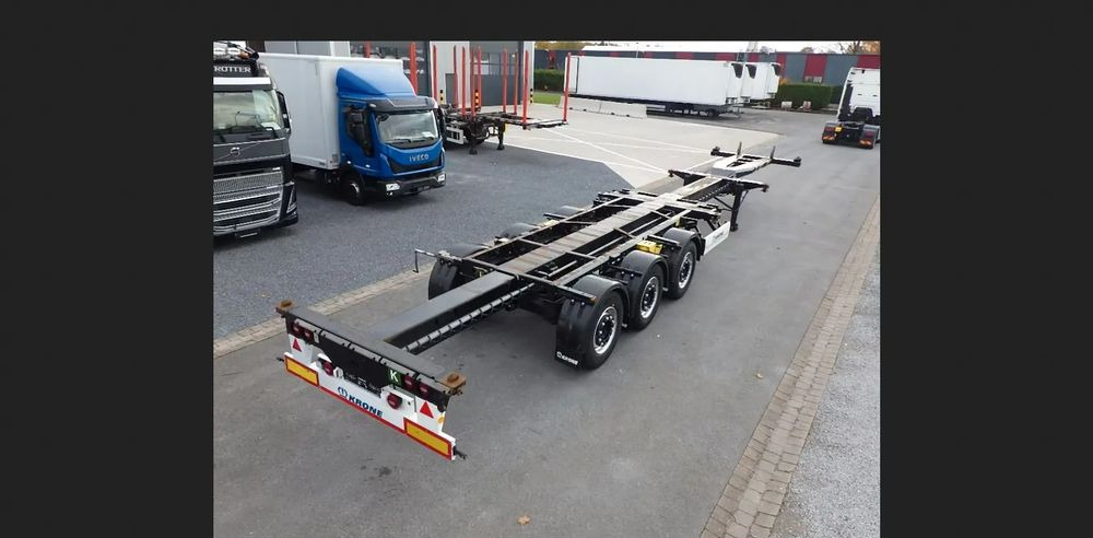 Krone Podkontenerowa - Container transporter/ Swap body semi-trailer: picture 1 Krone Podkontenerowa - Container transporter/ Swap body semi-trailer: picture 1