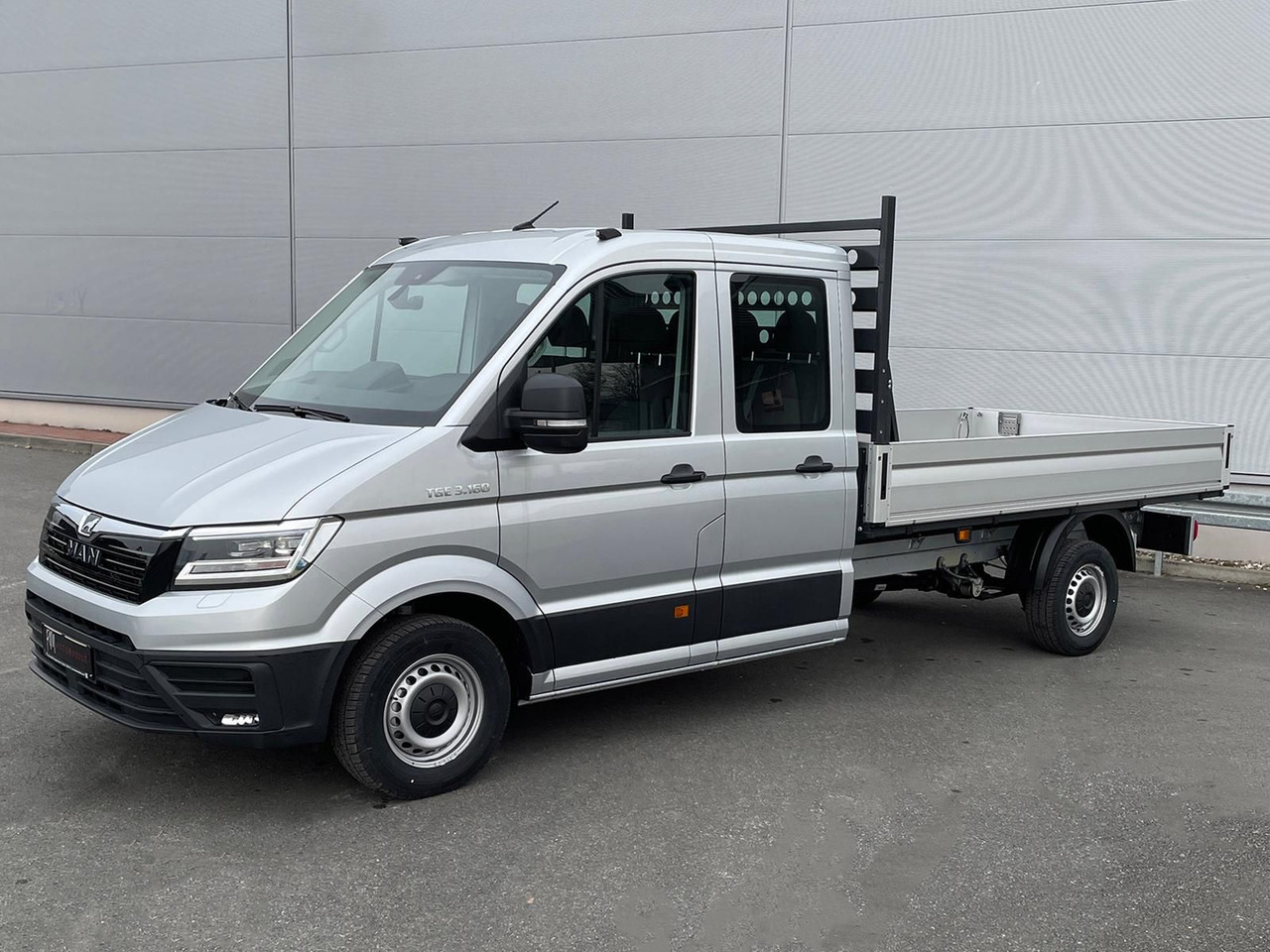 MAN TGE 3.160 Pritsche DOKA LR RWD STANDHZ LED - Flatbed van, Combi van: picture 1 MAN TGE 3.160 Pritsche DOKA LR RWD STANDHZ LED - Flatbed van, Combi van: picture 1