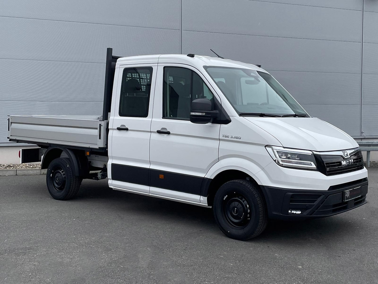 MAN TGE 3.180 Pritsche DOKA MR STANDHZ AHK TEMP - Flatbed van, Combi van: picture 2 MAN TGE 3.180 Pritsche DOKA MR STANDHZ AHK TEMP - Flatbed van, Combi van: picture 2