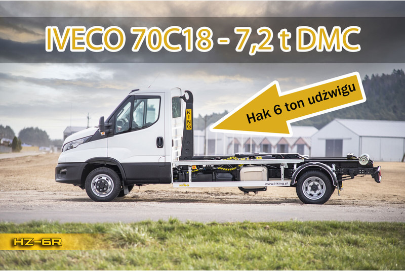 Iveco Daily 70C18 - Hook lift truck: picture 5 Iveco Daily 70C18 - Hook lift truck: picture 5