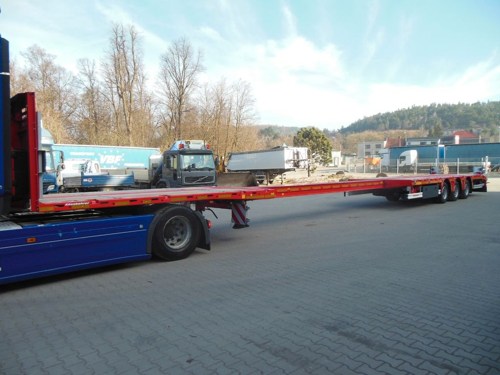 Low loader semi-trailer Kässbohrer K.SPA.M3, PLATTFORM MEGA TELESKOP 7M, SOFORT!!!: picture 16