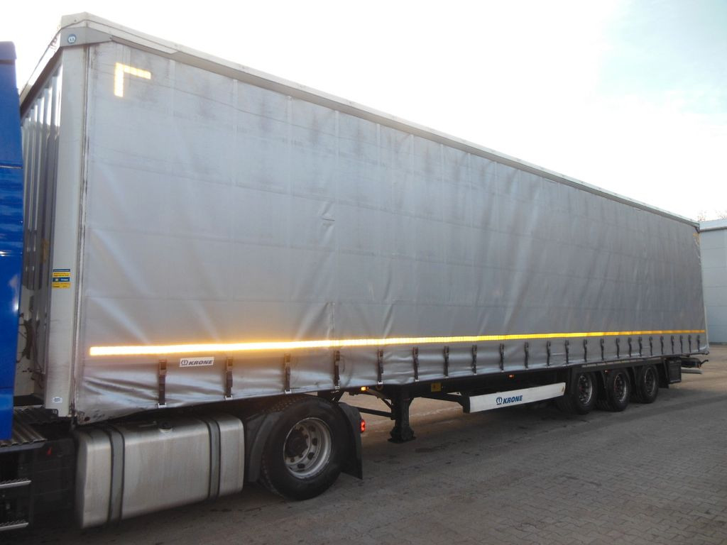 Krone SD MEGA LINER, LOWDECK, LIFT ACHSE - Curtainsider semi-trailer: picture 2 Krone SD MEGA LINER, LOWDECK, LIFT ACHSE - Curtainsider semi-trailer: picture 2