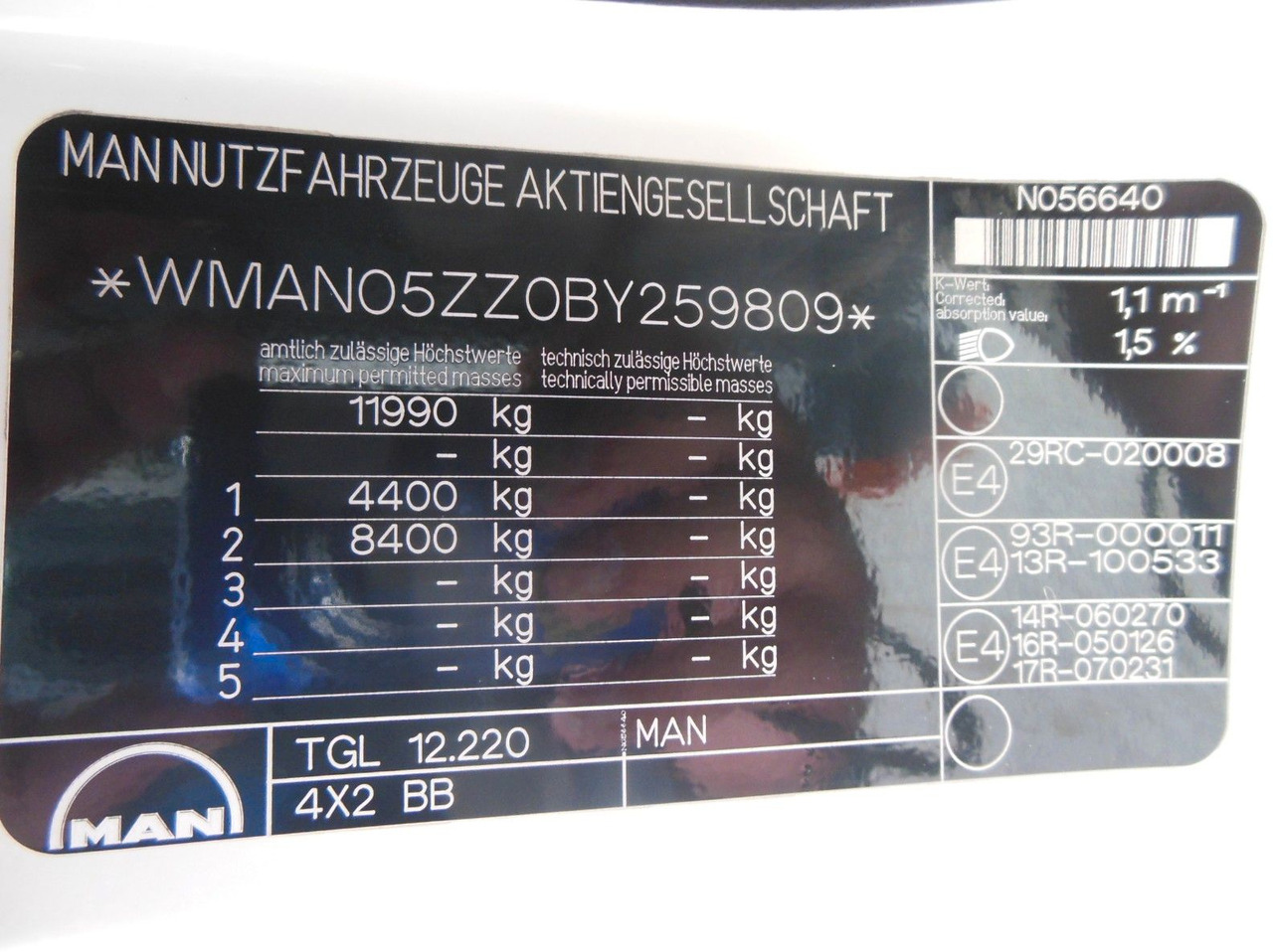 Box truck MAN TGL 12.220 BB, D-HOLLANDIA: picture 29 Box truck MAN TGL 12.220 BB, D-HOLLANDIA: picture 29