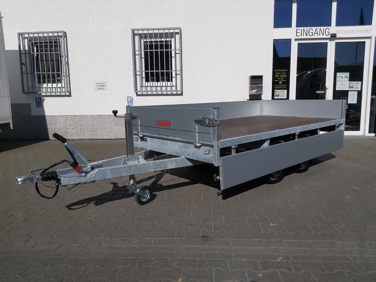 Anssems Hochlader PSX - S 2000 305x153x30cm (M) 2000kg - Dropside/ Flatbed trailer: picture 2 Anssems Hochlader PSX - S 2000 305x153x30cm (M) 2000kg - Dropside/ Flatbed trailer: picture 2