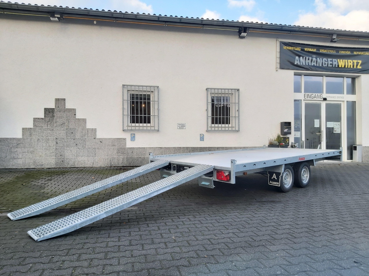 Anssems MSX 3000 Multitransporter 405x200cm Aluboden 3000kg Aktion bei Onlinekauf - Dropside/ Flatbed trailer: picture 1 Anssems MSX 3000 Multitransporter 405x200cm Aluboden 3000kg Aktion bei Onlinekauf - Dropside/ Flatbed trailer: picture 1