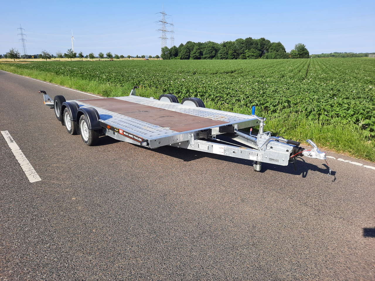 Brian James A4 Transporter 450x200cm blackline easy glide Rampen 240cm ausziehbar 3000kg - Autotransporter trailer: picture 4 Brian James A4 Transporter 450x200cm blackline easy glide Rampen 240cm ausziehbar 3000kg - Autotransporter trailer: picture 4