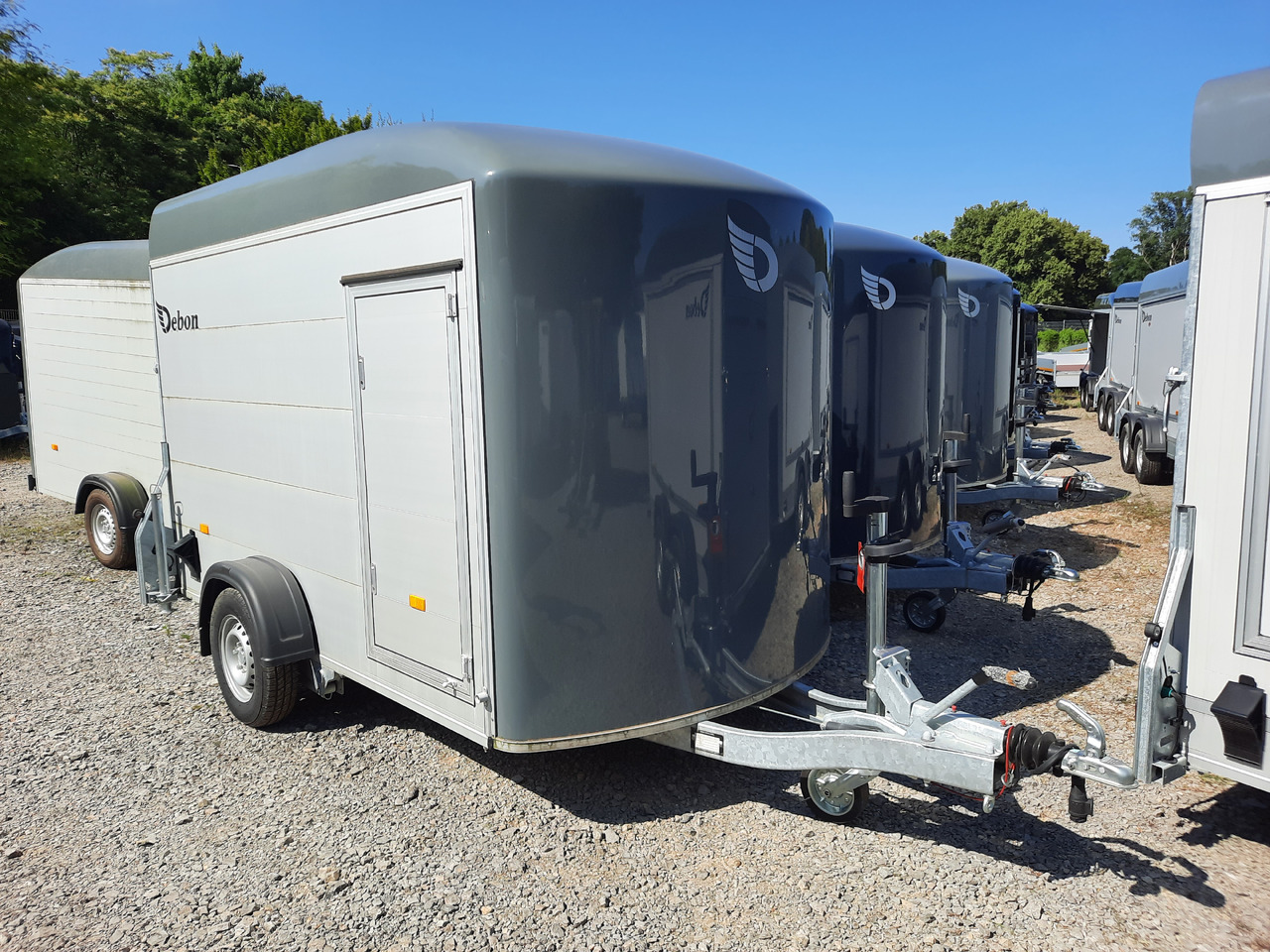 Cargo Roadster 400 312x164x184cm Alu Poly irongrey Seitentür Aluboden Pullman 1300kg 100km/H - Car trailer: picture 2 Cargo Roadster 400 312x164x184cm Alu Poly irongrey Seitentür Aluboden Pullman 1300kg 100km/H - Car trailer: picture 2