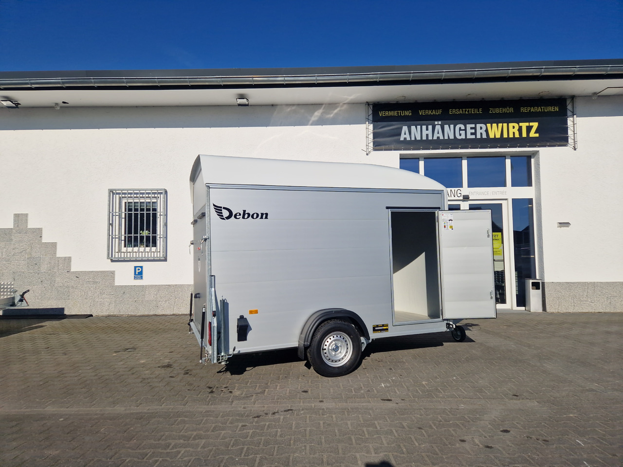 Cargo Roadster 400 312x164x184cm Alu Poly weiß Seitentür Pullman 100km/H 1300kg - Closed box trailer: picture 4 Cargo Roadster 400 312x164x184cm Alu Poly weiß Seitentür Pullman 100km/H 1300kg - Closed box trailer: picture 4