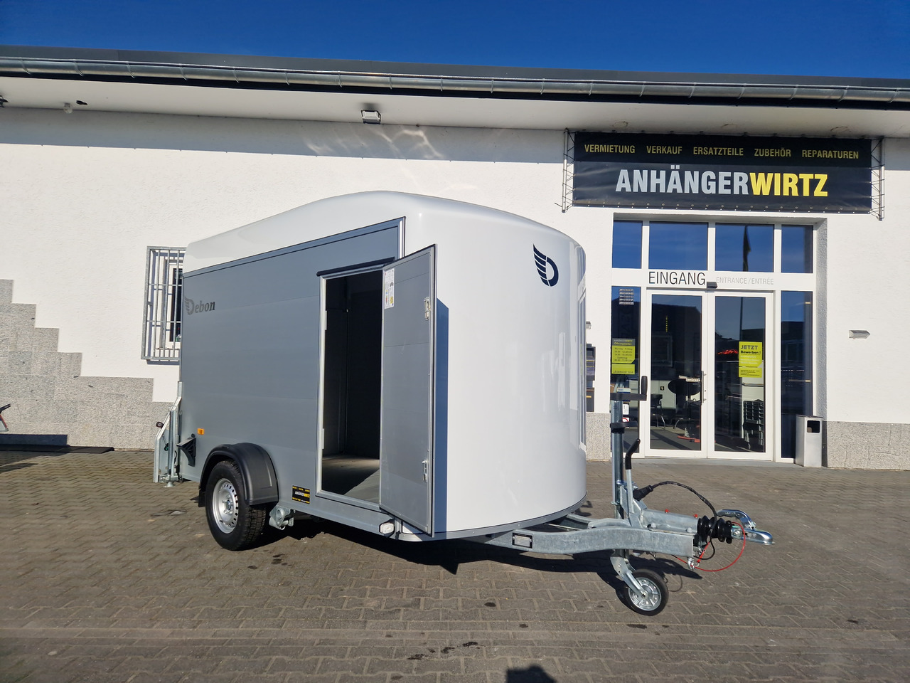 Cargo Roadster 400 312x164x184cm Alu Poly weiß Seitentür Pullman 100km/H 1300kg - Closed box trailer: picture 3 Cargo Roadster 400 312x164x184cm Alu Poly weiß Seitentür Pullman 100km/H 1300kg - Closed box trailer: picture 3