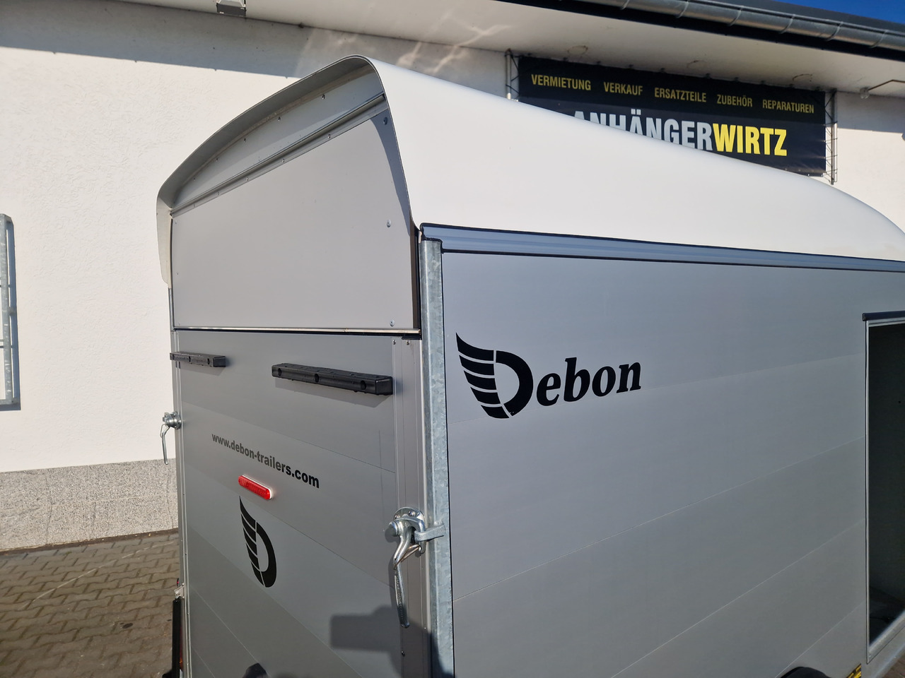 Cargo Roadster 400 312x164x184cm Alu Poly weiß Seitentür Pullman 100km/H 1300kg - Closed box trailer: picture 2 Cargo Roadster 400 312x164x184cm Alu Poly weiß Seitentür Pullman 100km/H 1300kg - Closed box trailer: picture 2