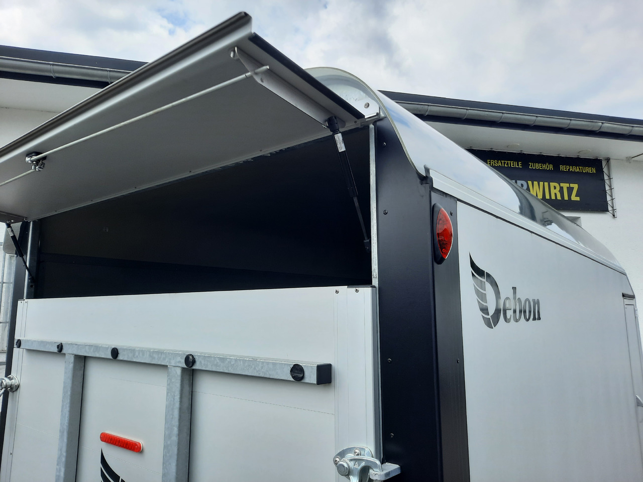 Cargo Roadster 800 435x200x206cm Alu Poly irongrey Seitentür Heckrampe Pullman 100km/H 3500kg - Car trailer: picture 5 Cargo Roadster 800 435x200x206cm Alu Poly irongrey Seitentür Heckrampe Pullman 100km/H 3500kg - Car trailer: picture 5