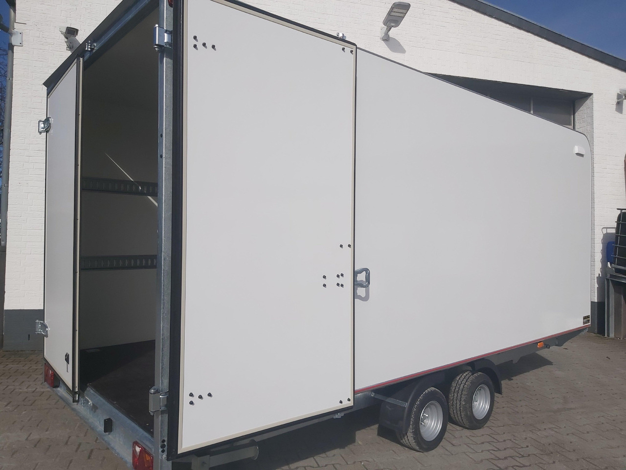 Closed box trailer Hochlader Koffer TFSP 500T.00 500x220x210cm aero Zurrsystem 10 Zoll (XXL) 100km/H 2700kg: picture 7