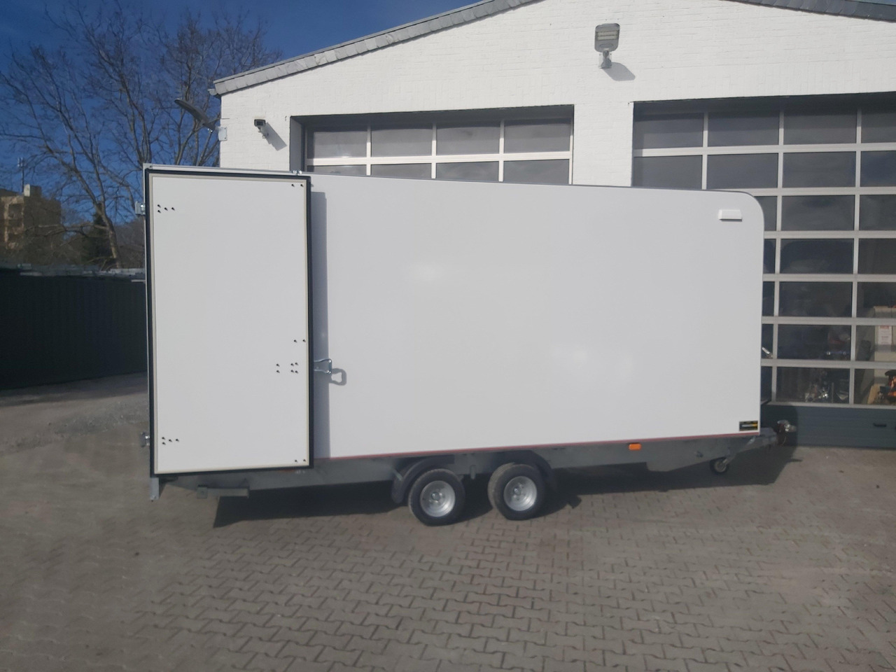 Closed box trailer Hochlader Koffer TFSP 500T.00 500x220x210cm aero Zurrsystem 10 Zoll (XXL) 100km/H 2700kg: picture 6