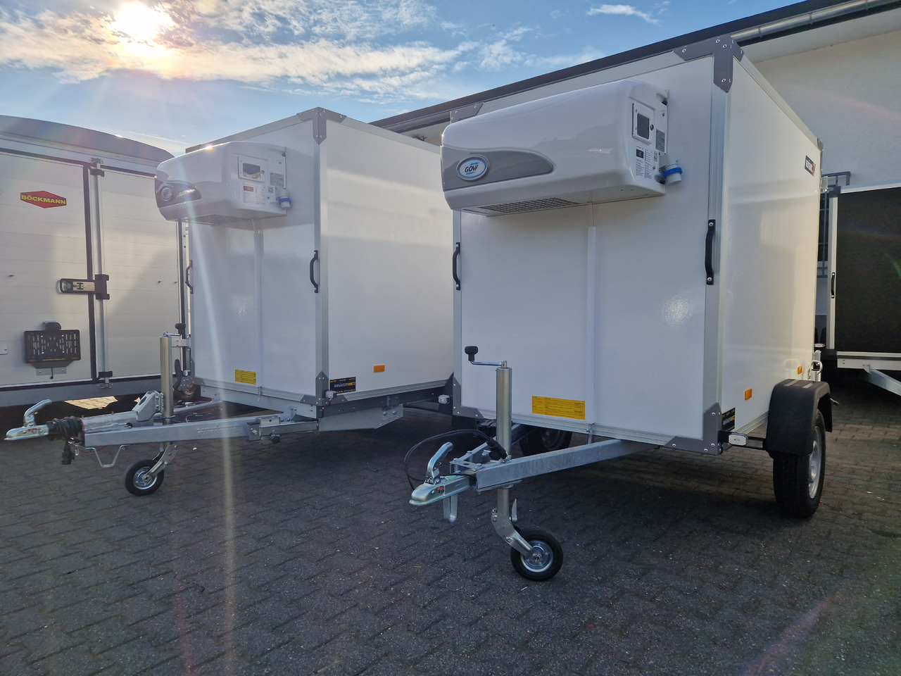 Kühlanhänger 752 DK2 Classic 199x124x150cm XPS Govi Kühlung 750kg ungebremst - Refrigerator trailer: picture 4 Kühlanhänger 752 DK2 Classic 199x124x150cm XPS Govi Kühlung 750kg ungebremst - Refrigerator trailer: picture 4