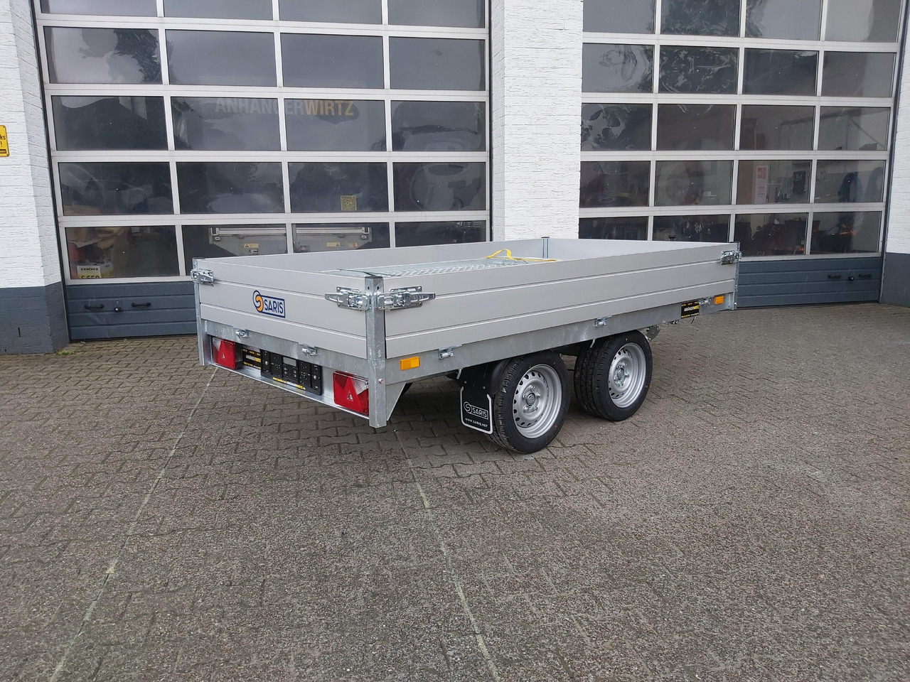 Dropside/ Flatbed trailer Saris PL 276 150 2000 2 276x150x30cm 13" (S) 2000kg Online Aktion: picture 9