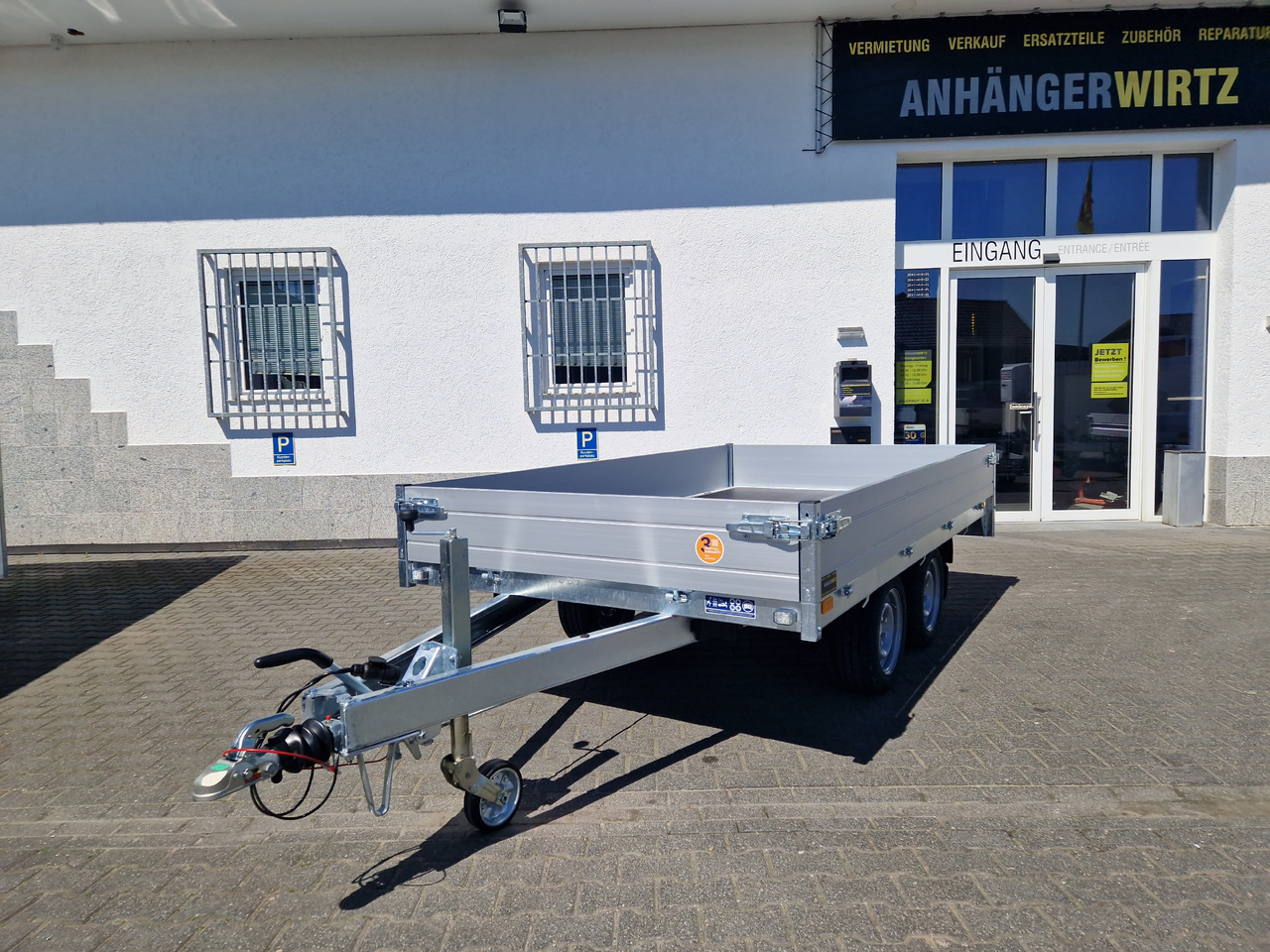 Saris PL 306 170 2000 2 306x170x30cm 13" (M) 2000kg Top Seller Aktion - Dropside/ Flatbed trailer: picture 3 Saris PL 306 170 2000 2 306x170x30cm 13" (M) 2000kg Top Seller Aktion - Dropside/ Flatbed trailer: picture 3