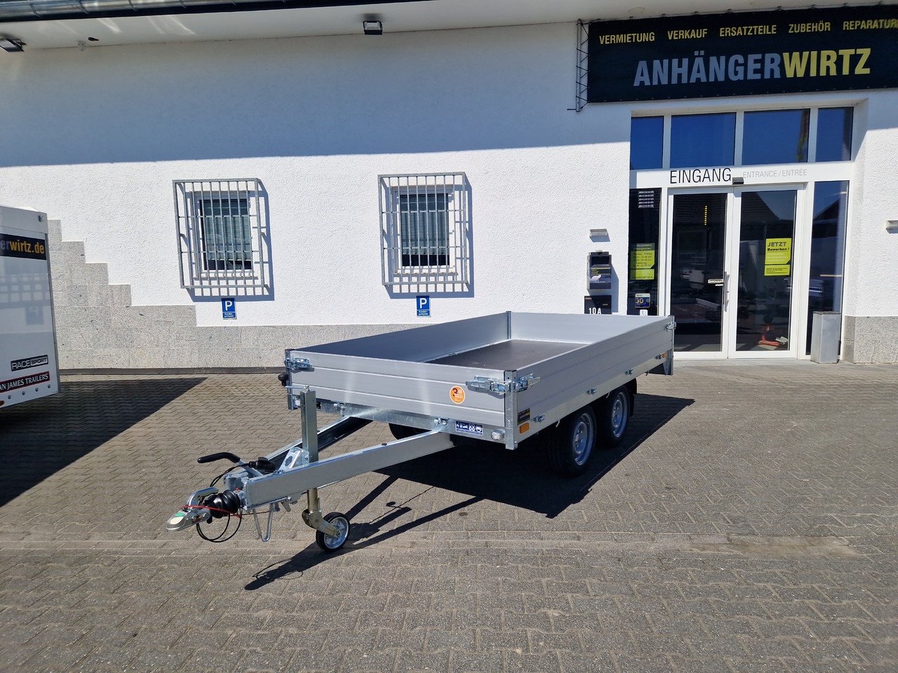 Saris PL 306 170 2000 2 306x170x30cm 13" (M) 2000kg Top Seller Aktion - Dropside/ Flatbed trailer: picture 2 Saris PL 306 170 2000 2 306x170x30cm 13" (M) 2000kg Top Seller Aktion - Dropside/ Flatbed trailer: picture 2