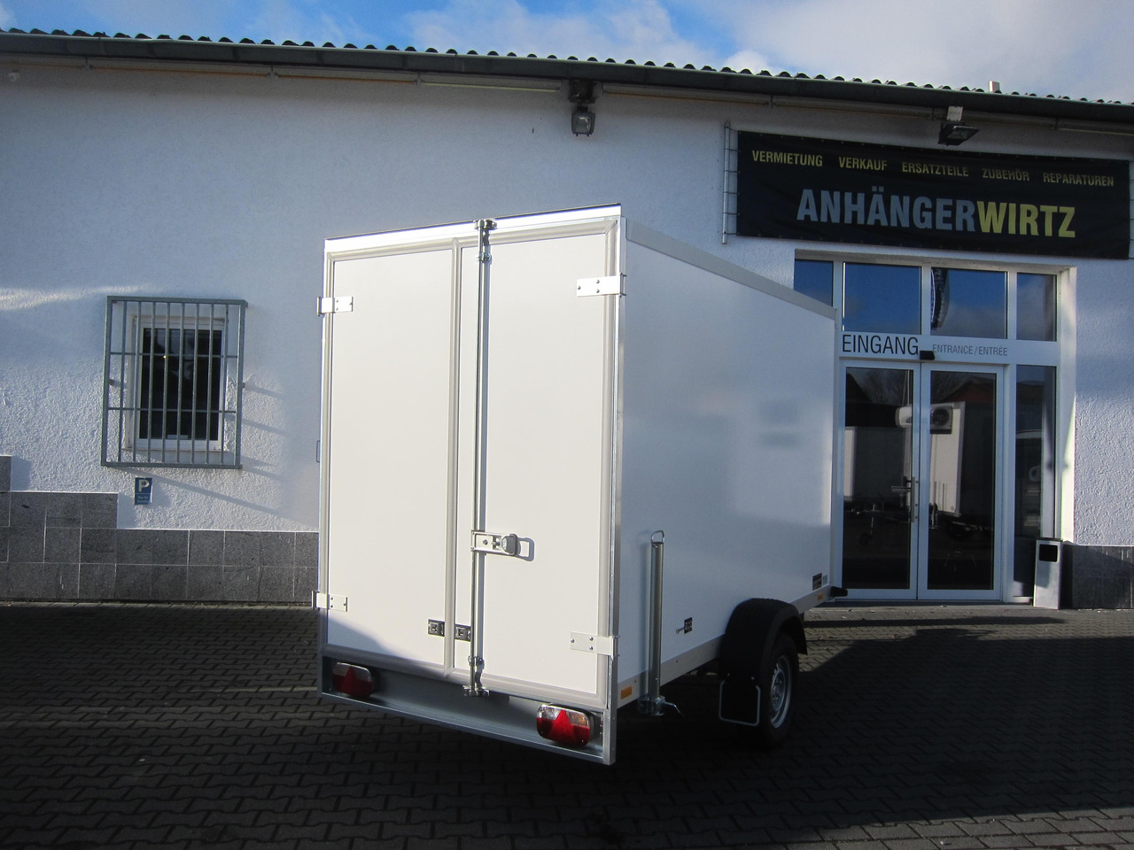 WM Meyer Koffer AZ 1330/151 S30 301x151x185cm (M) 1300Kg Winter Aktion 2024 - Closed box trailer: picture 4 WM Meyer Koffer AZ 1330/151 S30 301x151x185cm (M) 1300Kg Winter Aktion 2024 - Closed box trailer: picture 4