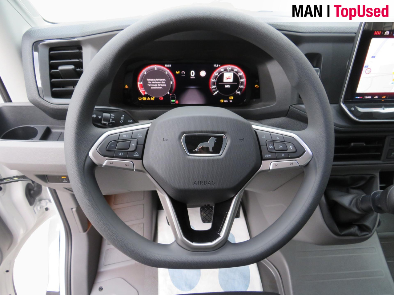 MAN TGE 3.140 4X2F L3 SB Doka Pritsche Klima ZV - Flatbed van, Combi van: picture 3 MAN TGE 3.140 4X2F L3 SB Doka Pritsche Klima ZV - Flatbed van, Combi van: picture 3