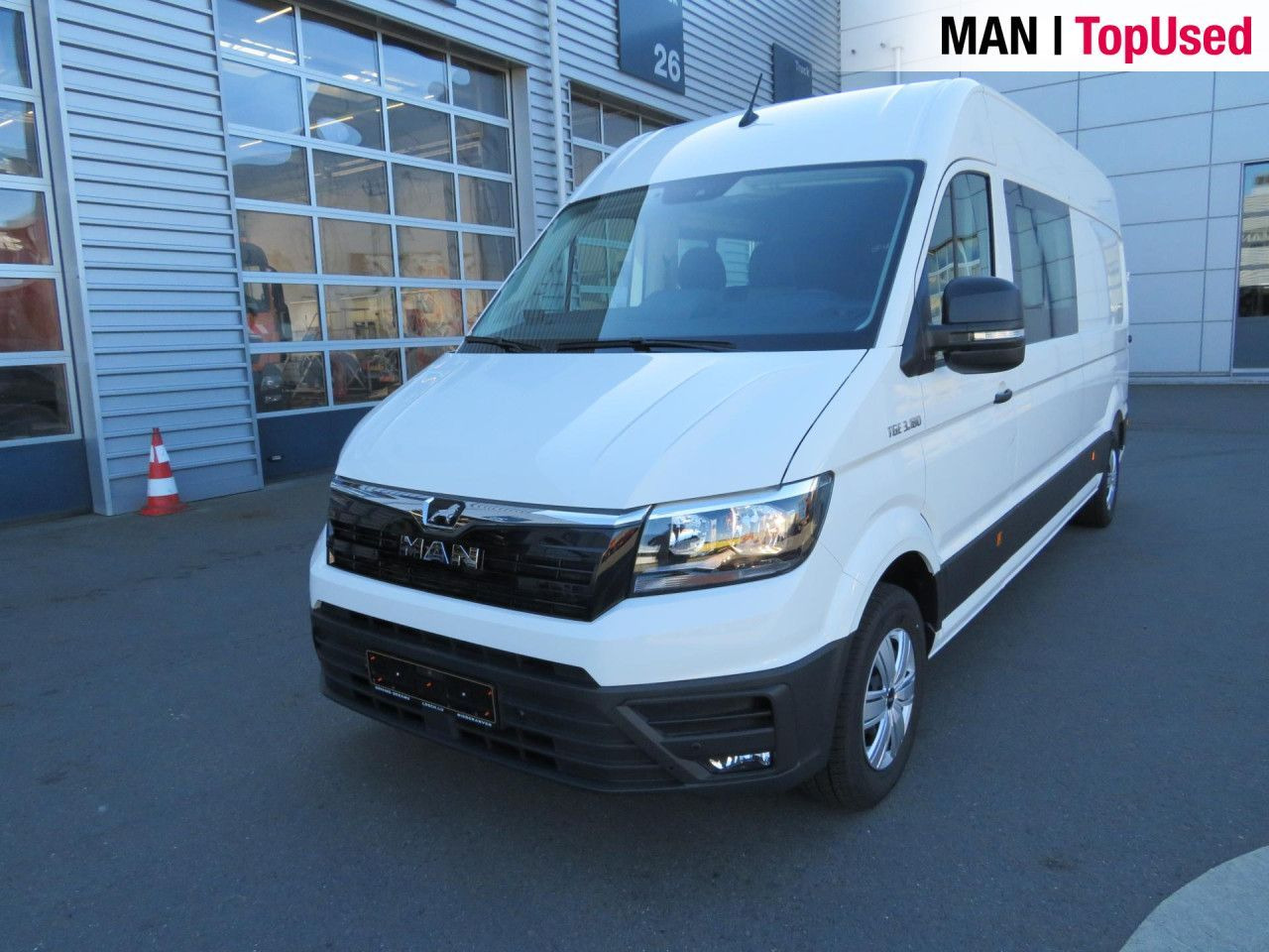 MAN TGE 3.180 4X2F L4H3 SB Doka Kasten Klima AHK ZV - Panel van, Combi van: picture 2 MAN TGE 3.180 4X2F L4H3 SB Doka Kasten Klima AHK ZV - Panel van, Combi van: picture 2