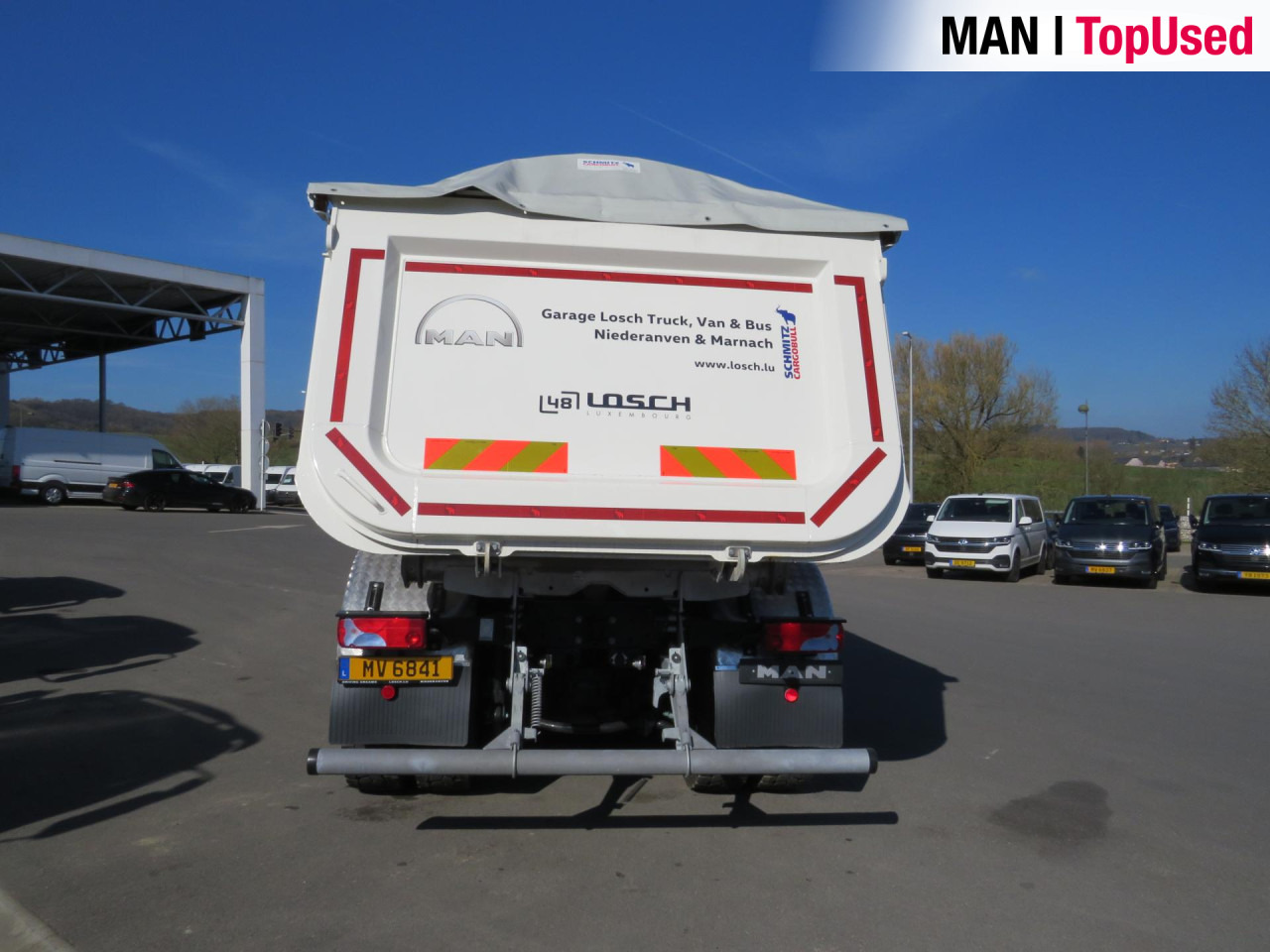 Tipper MAN TGS 41.480 8x4 BB CH Schmitz Muldenkipper Retarder: picture 12 Tipper MAN TGS 41.480 8x4 BB CH Schmitz Muldenkipper Retarder: picture 12