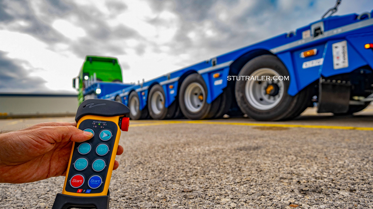 STU 5 Axle Hydraulic Steering Extendable Low Laoder - Low loader semi-trailer: picture 4 STU 5 Axle Hydraulic Steering Extendable Low Laoder - Low loader semi-trailer: picture 4