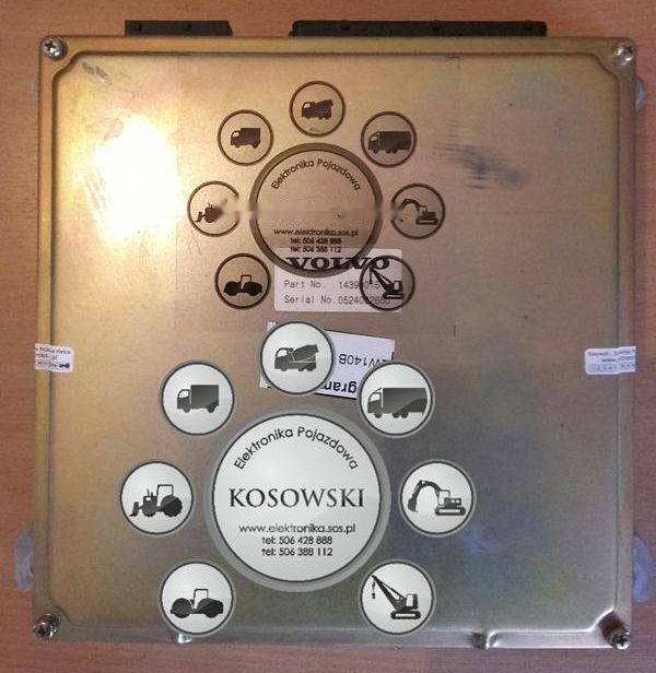 Volvo EW 140 EW 160 EW 180 EW 210 EC 140 EC 160 EC 210 EC 240 EC 290 EC 200 EC 250 EC 220 EC 300 EC 380 EC 360 - ECU for Excavator: picture 5 Volvo EW 140 EW 160 EW 180 EW 210 EC 140 EC 160 EC 210 EC 240 EC 290 EC 200 EC 250 EC 220 EC 300 EC 380 EC 360 - ECU for Excavator: picture 5