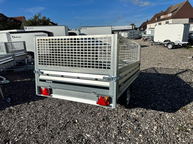 Brenderup 3251S UB 750 kg, Hochlader mit Laubgitter, 2500x1420x350mm, 100 km/h - Car trailer: picture 4 Brenderup 3251S UB 750 kg, Hochlader mit Laubgitter, 2500x1420x350mm, 100 km/h - Car trailer: picture 4