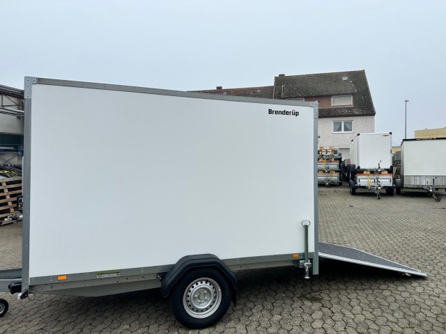 New Closed box trailer Brenderup Cargo Dynamic CD300BR1300 Rampe Kofferanhänger 1,3 to. 300x155x185cm: picture 10
