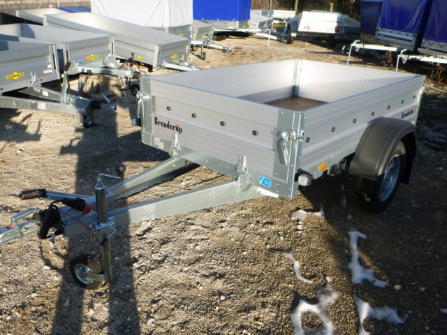 Brenderup Tieflader 2205AB1000 Alu, 1,0 to. 2030x1280x400mm - Car trailer: picture 1 Brenderup Tieflader 2205AB1000 Alu, 1,0 to. 2030x1280x400mm - Car trailer: picture 1